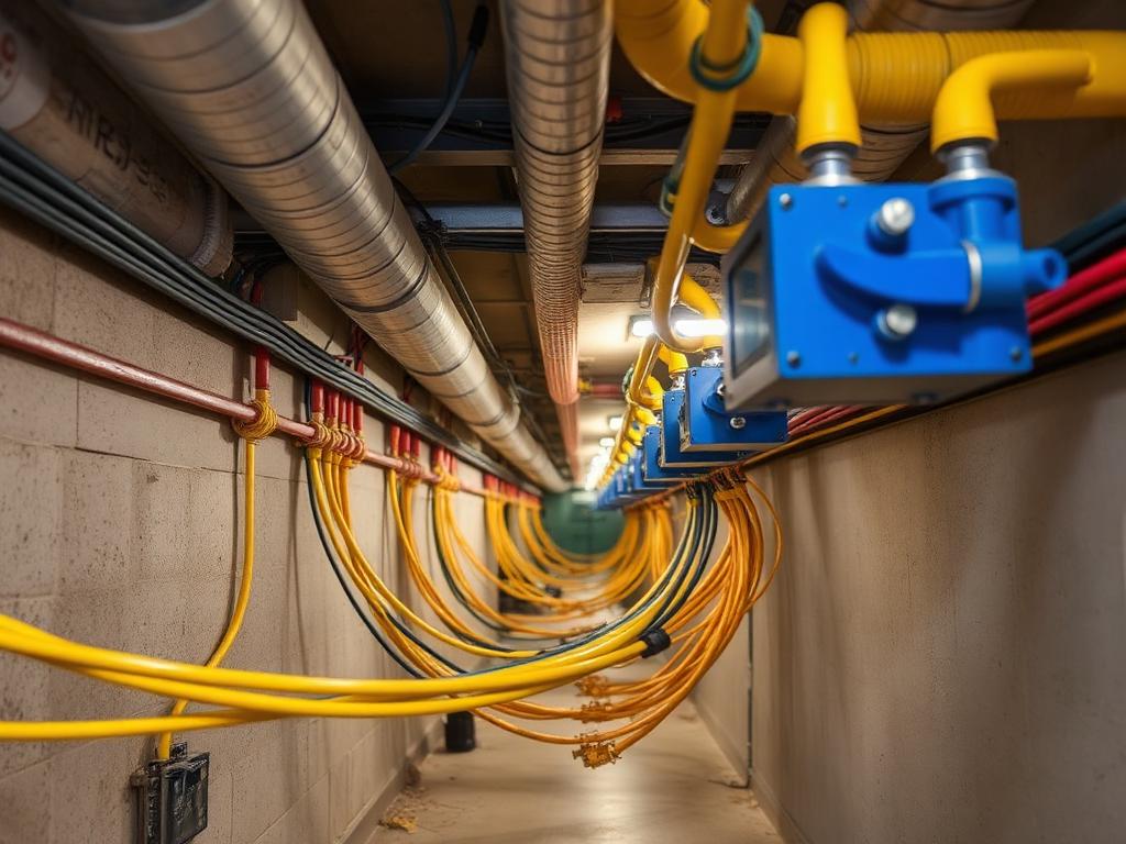 Внутренние сети ТЦ Галактика